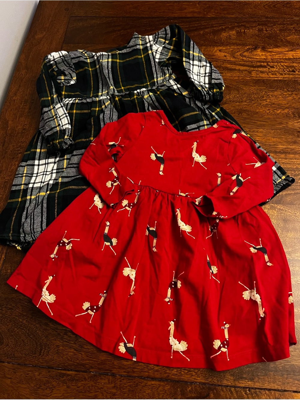 Two 24 Month Baby/Toddler Girl Winter Dresses